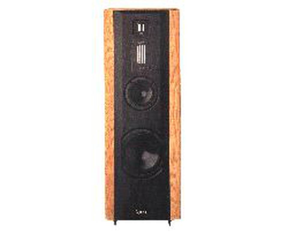 RENAISSANCE 90 - Black - 4-Way 400 Watt Speaker Blonde Oak/Black Ash - Hero
